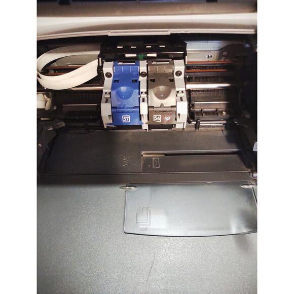 HP Photosmart 7150 Standard Inkjet Printer USB Camera Direct Power Supply WORKS - Picture 9 of 10